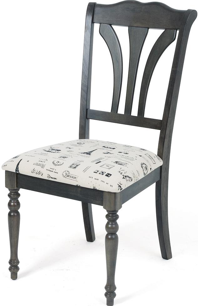 Стул LT C17455 DARK GREY #G521/ FABRIC FB62 PARIS стул деревянный fit cappuccino grey