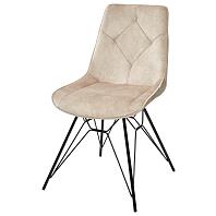 Стул MARBELLA PK6015-10 (VBP210) античный бежевый, велюр