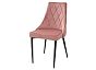Стул NEPAL BLUVEL-52 PINK/ черный каркас, велюр 