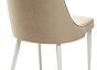 Стул NEPAL-P БЕЖЕВЫЙ #5, велюр/ белый каркас 