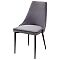 Стул NEPAL-P СЕРЫЙ #27, велюр/ черный каркас  Стул NEPAL-P СЕРЫЙ #27, велюр/ черный каркас