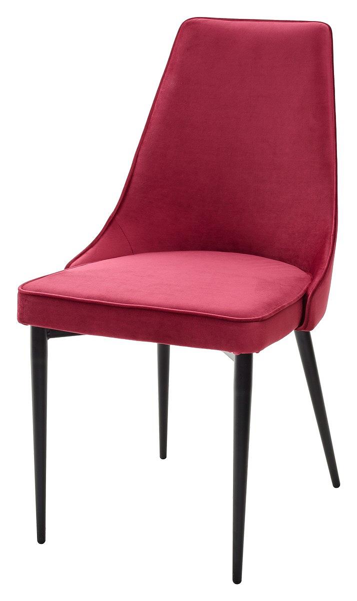 Стул NEPAL-P ВИННЫЙ #16, велюр/ черный каркас полубарный стул nepal pb розовый 15 велюр каркас h 68cm