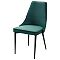 Стул NEPAL-P ЗЕЛЕНЫЙ #19, велюр/ черный каркас  Стул NEPAL-P ЗЕЛЕНЫЙ #19, велюр/ черный каркас