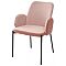 Стул NIKKI VF109 розовый / VF110 брусничный М-City Стул NIKKI VF109 розовый / VF110 брусничный М-City
