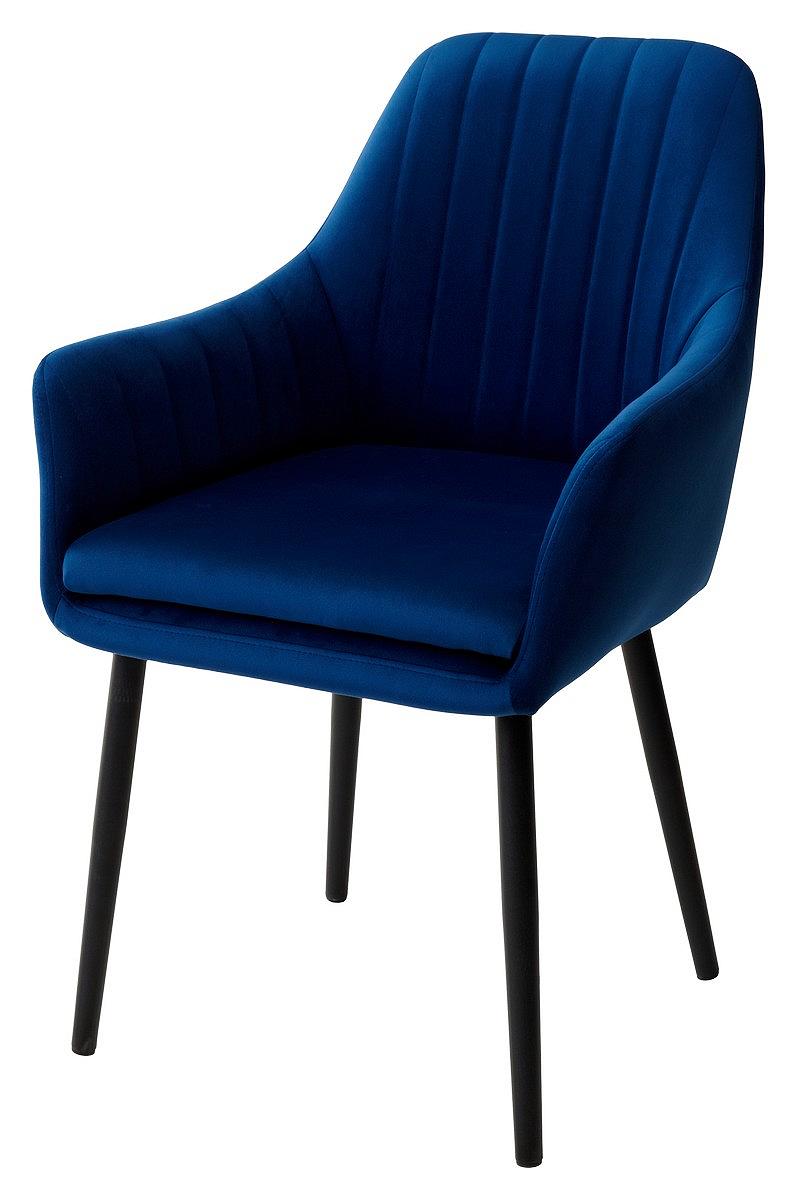 Стул Роден Premier 22 Синий, велюр / черный каркас M-City стул седа велюр синий
