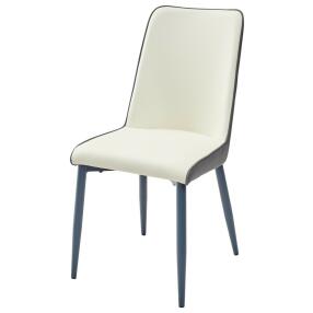 Стул SOFT cream 614/ grey 645 кремовый/серый