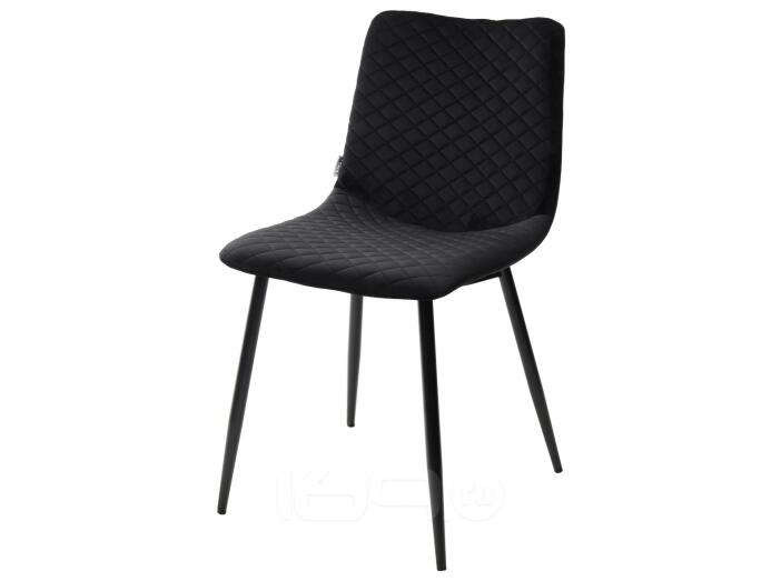 Стул TINTIN BLUVEL-19 BLACK / черный каркас 