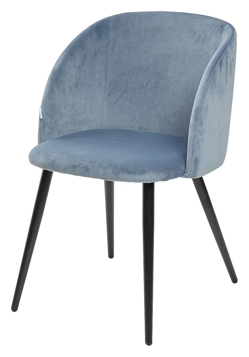 Стул YOKI пудровый синий, велюр G108-56 стул yoki пудровый зеленый велюр g108 62