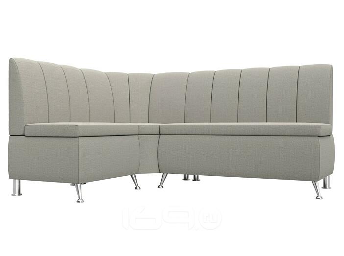 Диван кухонный угловой кантри левый угол амур 02 бежевый без механизма