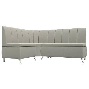 Диван кухонный угловой кантри левый угол амур 02 бежевый без механизма