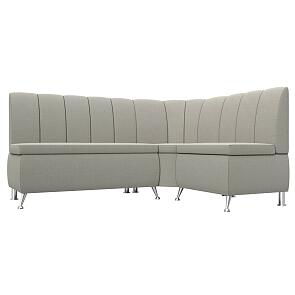 Диван кухонный угловой кантри правый угол амур 02 бежевый без механизма