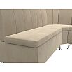 Диван кухонный угловой кантри правый угол seven 729 бежевый без механизма