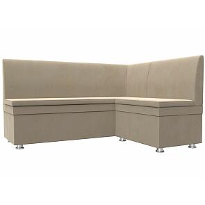 Диван кухонный угловой уют правый угол seven 729 бежевый без механизма