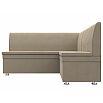 Диван кухонный угловой уют правый угол seven 729 бежевый без механизма