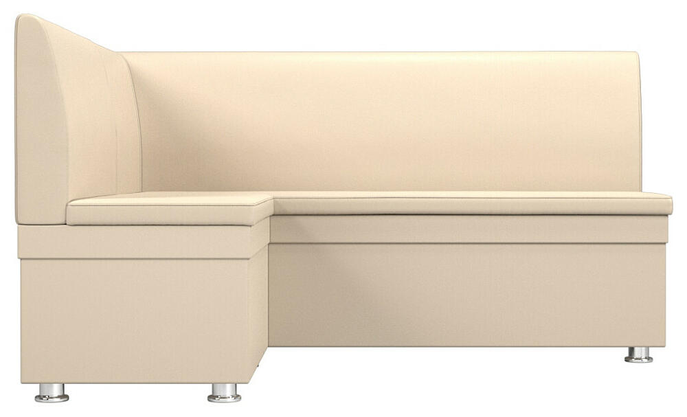 Диван кухонный угловой Уют левый Экокожа Бежевый 32999₽