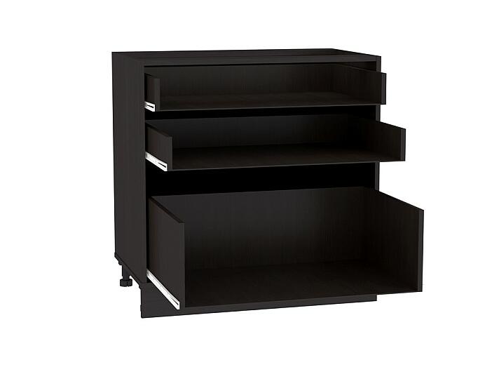 Каркас нижнего шкафа с 3-мя ящиками Н 803 Венге Каркас нижнего шкафа с 3-мя ящиками Н 803 Венге