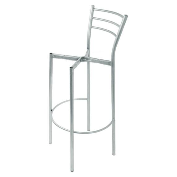Каркас барного стула MARCO Aluminum Gloss 980*700*340 (с крепежом)