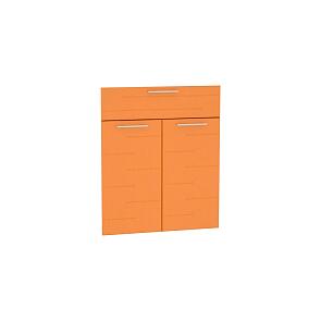 Комплект фасадов Техно для каркаса Ф-41М Н601М/ШП601 Оранжевый металлик