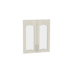 Комплект фасадов Чили со стеклом для каркаса Ф-45 В600 Дуб белёный