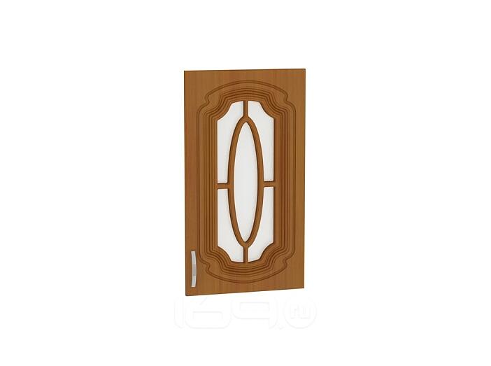 Комплект фасадов Настя со стеклом для каркаса Ф-25 В400 Миланский орех