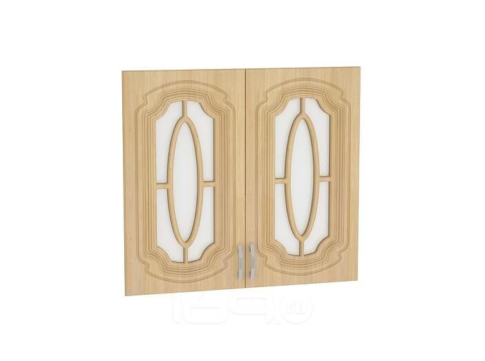 Комплект фасадов Настя со стеклом для каркаса Ф-55 В800 Берёза