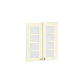 Комплект фасадов Прованс со стеклом для каркаса Ф-45 В600 Ваниль