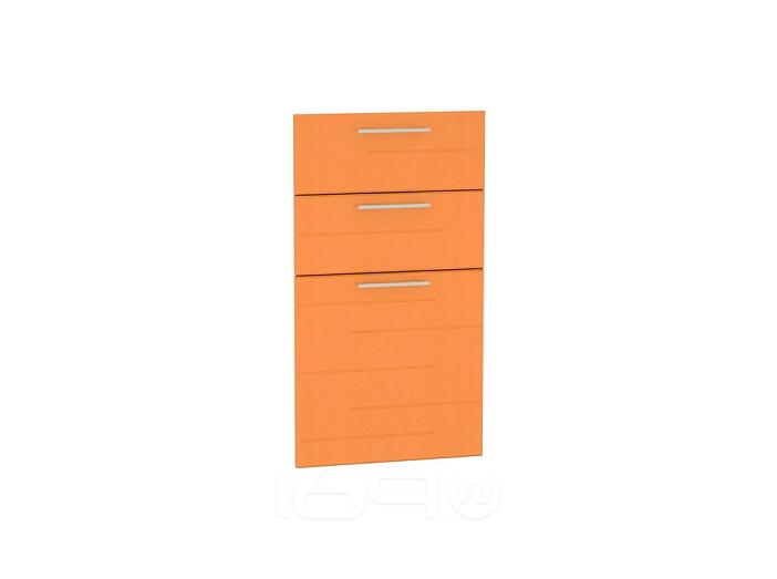 Комплект фасадов Техно для каркаса Ф-23 Н403 Оранжевый металлик