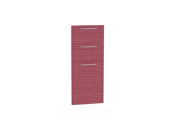 Комплект фасадов Валерия-М для каркаса Ф-13 Н303 Красный глянец страйп