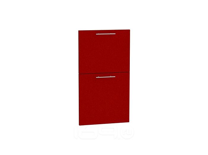 Комплект фасадов Валерия-М для каркаса Ф-22 Н402/ШП402 Гранатовый металлик