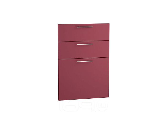 Комплект фасадов Валерия-М для каркаса Ф-33 Н503 Бордовый глянец Комплект фасадов Валерия-М для каркаса Ф-33 Н503 Бордовый глянец