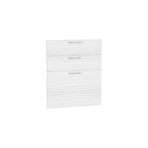 Комплект фасадов Валерия-М для каркаса Ф-43 Н603 Белый глянец страйп