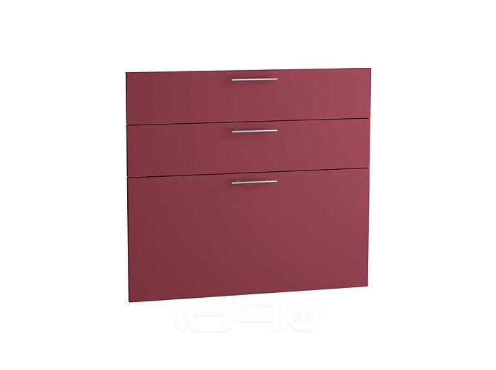 Комплект фасадов Валерия-М для каркаса Ф-53 Н803 Бордовый глянец