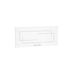 Комплект фасадов Вега для каркаса Ф-87 ВГ800 Белый металлик