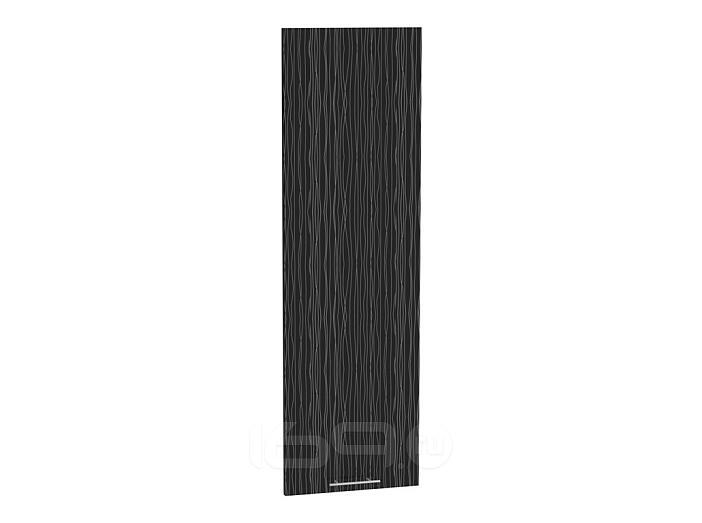 Комплект фасадов Валерия-М для каркаса Ф-91 ШП400/ШП401/ШП402 Черный глянец страйп