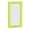 Комплект фасадов Валерия-М со стеклом для каркаса Ф-25Н В409 Лайм глянец