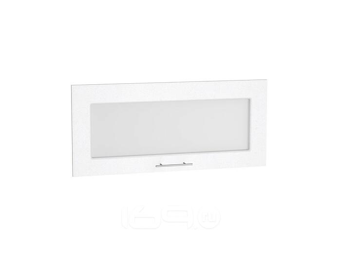 Комплект фасадов Вега со стеклом для каркаса Ф-88 ВГ800 Белый металлик