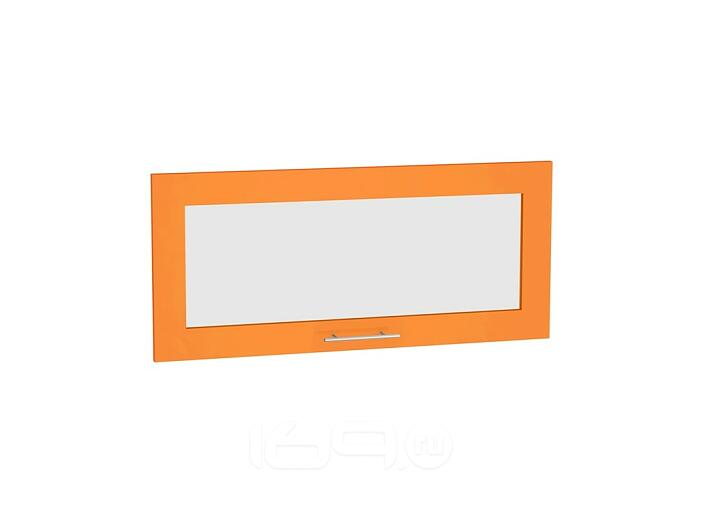 Комплект фасадов Валерия-М со стеклом для каркаса Ф-88 ВГ800 Оранжевый глянец