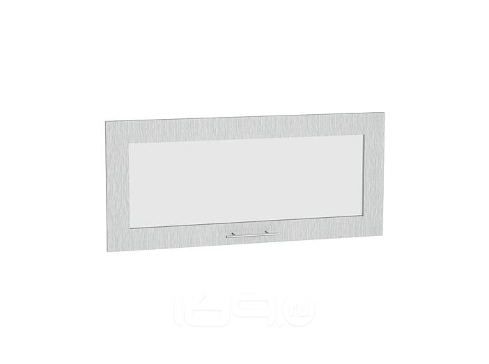 Комплект фасадов Валерия-М со стеклом для каркаса Ф-88 ВГ800 Серый металлик дождь