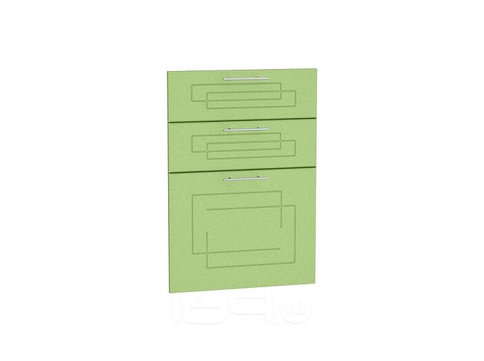 Комплект фасадов Вега для каркаса Ф-33 Н503 Салатовый металлик