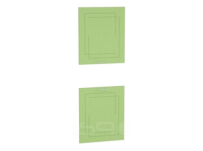 Комплект фасадов Вега для каркаса Ф-47 ШП600 Салатовый металлик