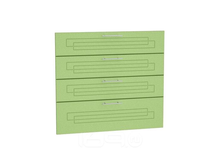 Комплект фасадов Вега для каркаса Ф-54 Н804 Салатовый металлик