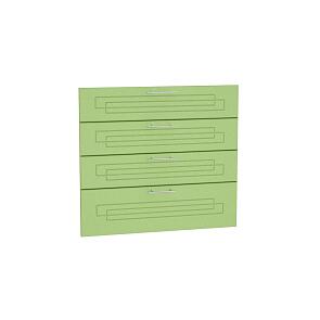 Комплект фасадов Вега для каркаса Ф-54 Н804 Салатовый металлик