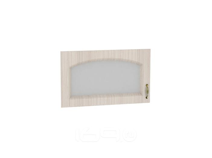 Комплект фасадов Верона со стеклом для каркаса Ф-86 ВГ600 Ясень шимо светлый