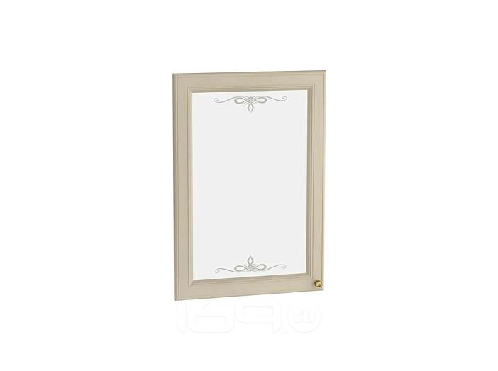 Комплект фасадов Версаль со стеклом для каркаса Ф-35 В500 Латте Софт