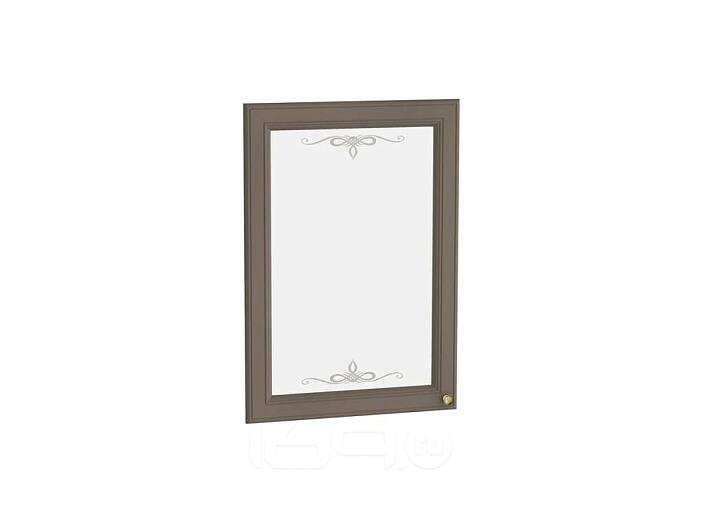 Комплект фасадов Версаль со стеклом для каркаса Ф-35 В500 Смоки Софт