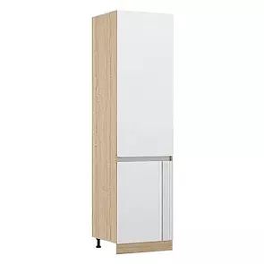 МДФ Кухня Карина Пенал (Пластер Бьянко, Сонома)