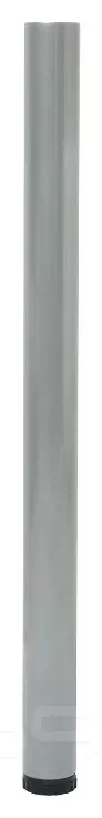 Опора для стола OC-1 регулируемая Aluminum Gloss 715*51 (с винтом М10, без фланца)