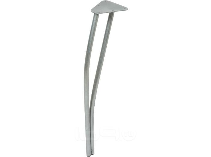 Опора для стола OC-11 Aluminum Gloss 720 (с крепежом)