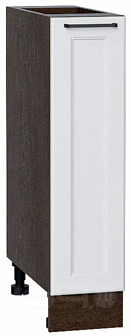Шкаф нижний бутылочница Барселона Белый Graphite 816*200*484