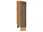 Шкаф нижний бутылочница Флэт Brown Casella Oak 2S/Дуб Вотан 816*150*478